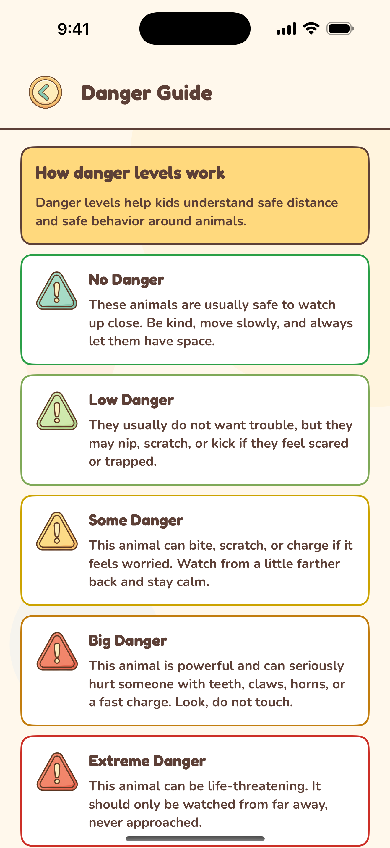 Wild Atlas Danger Guide — How danger levels work
