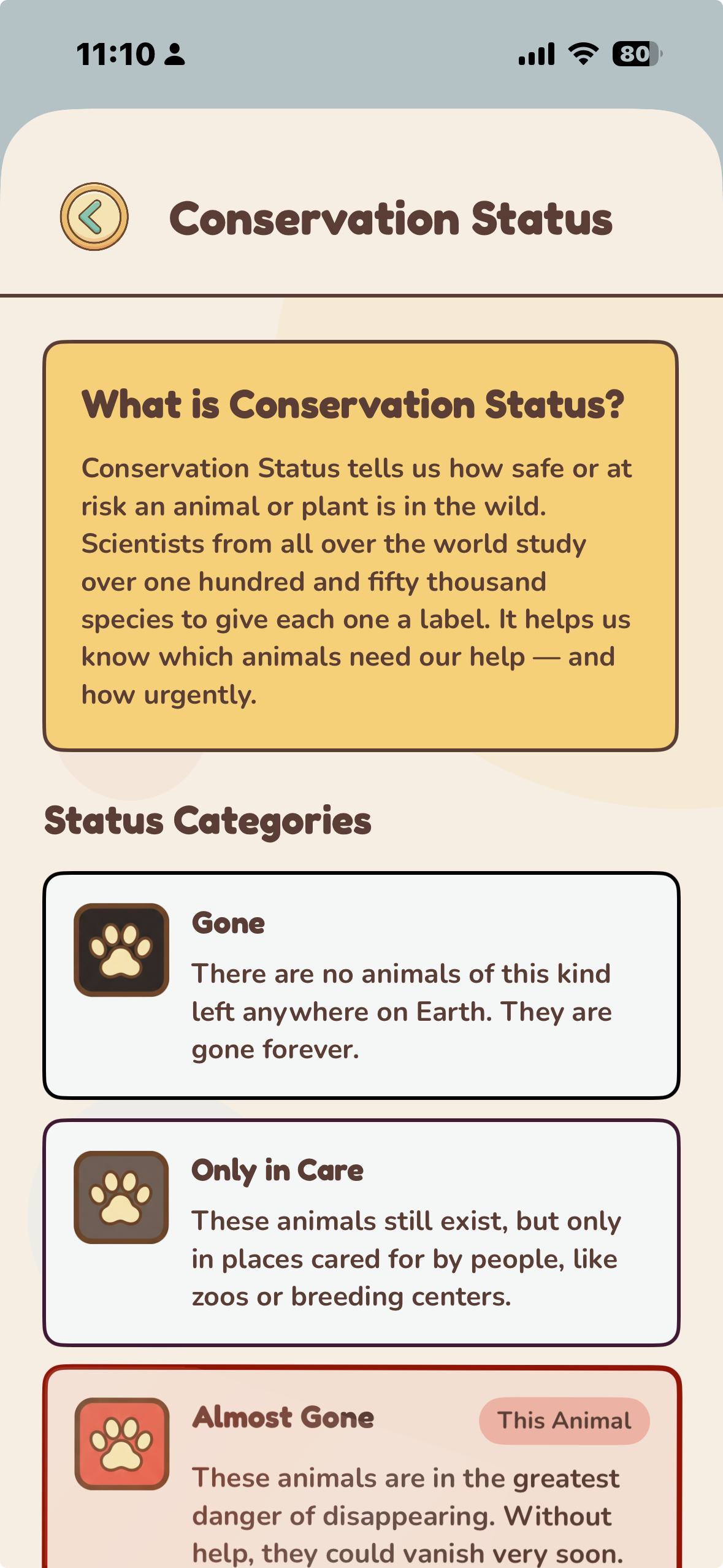 Hammerhead Shark conservation status page — Almost Gone, this animal