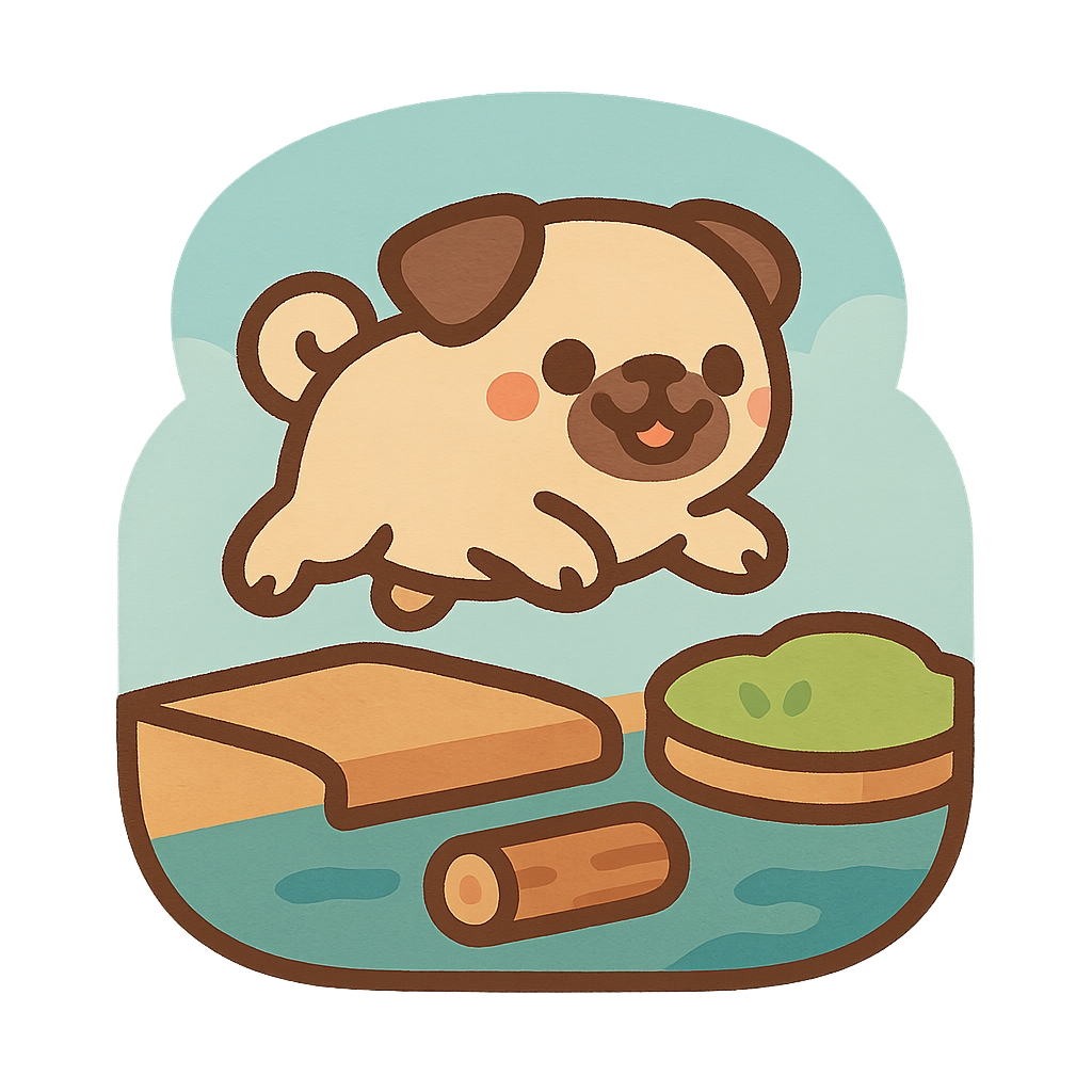 Habitat Hop game icon — match animals to their home biome
