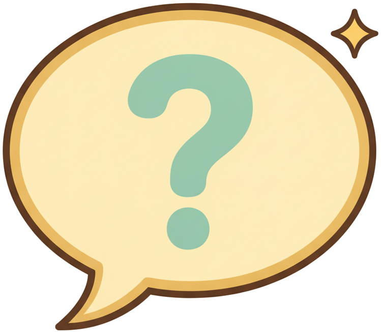 Quiz icon — speech bubble with question mark