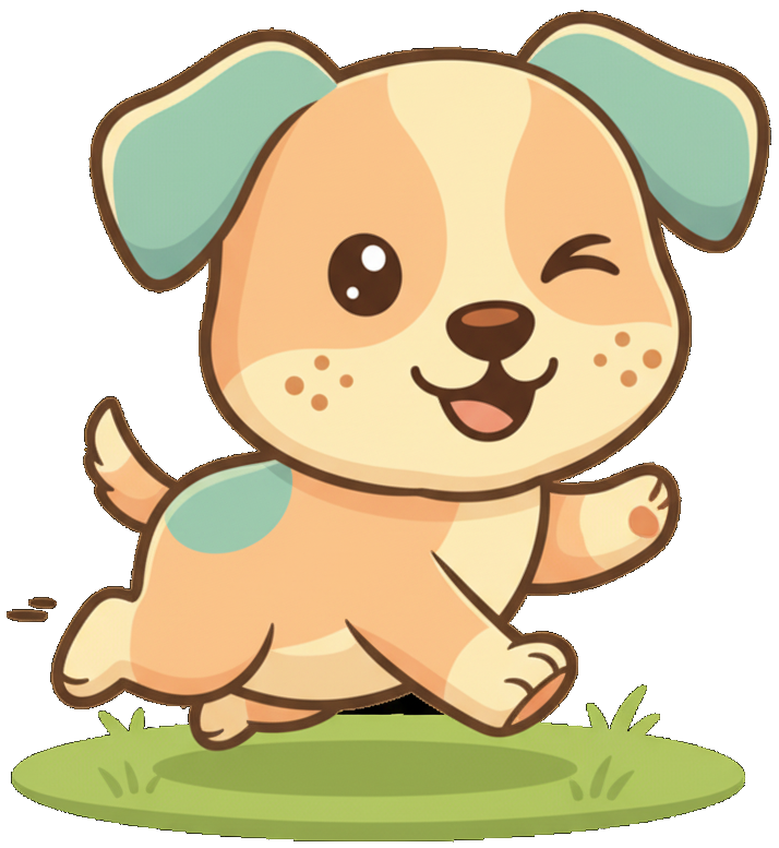 Wild Atlas superpower pup mascot