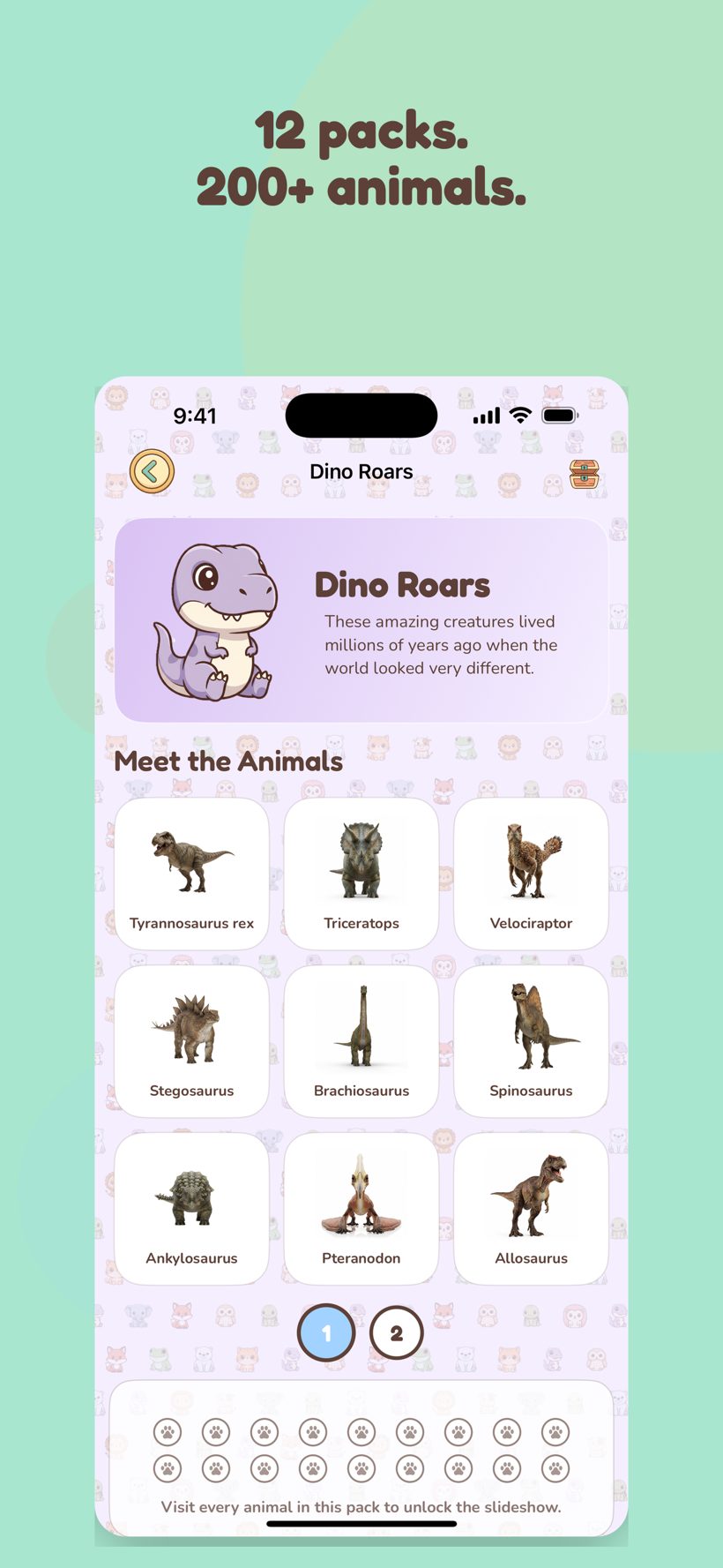 Dinosaur animal pack